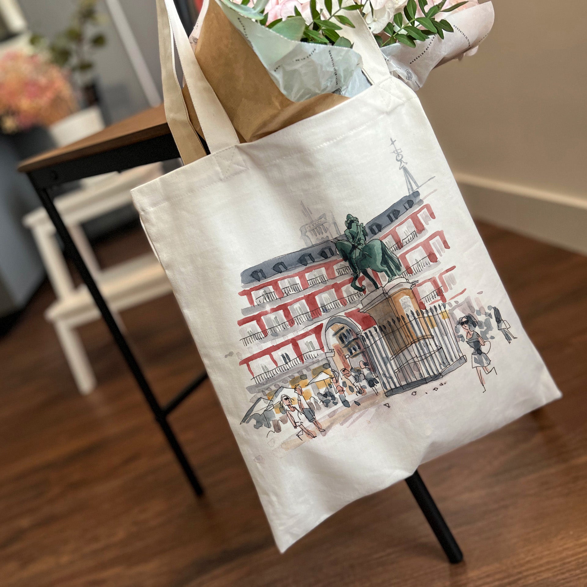 Plaza Mayor - MADRID - Tote bag