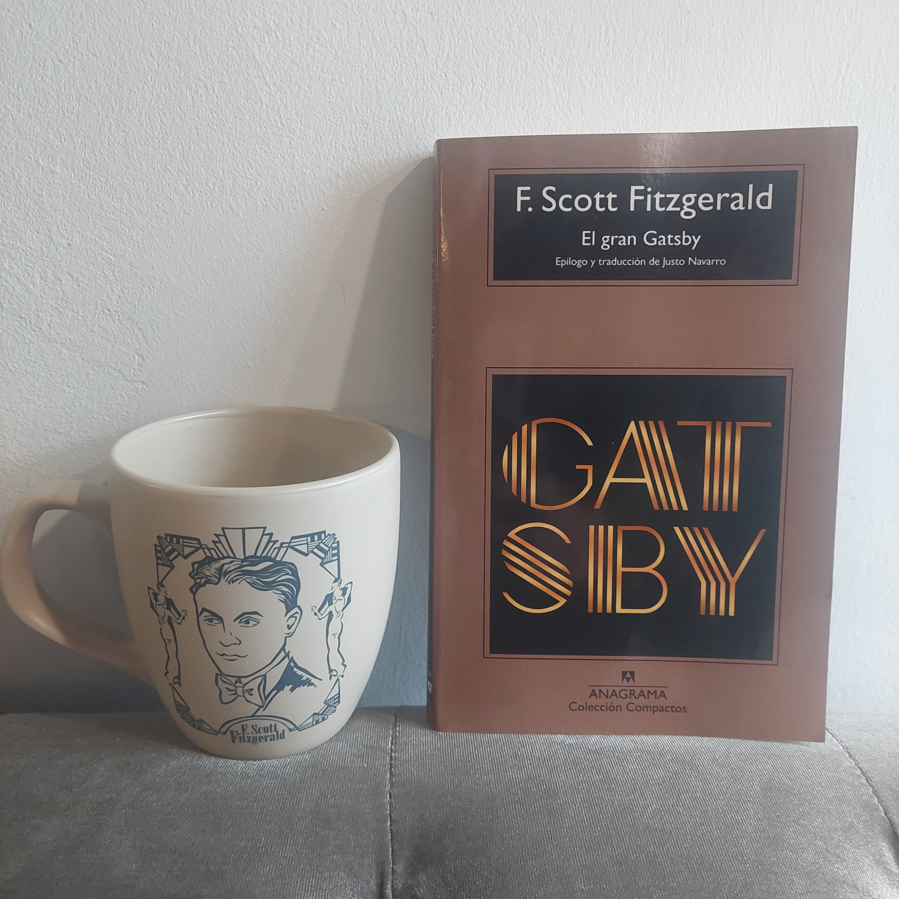 El gran Gatsby: Libro  y Taza