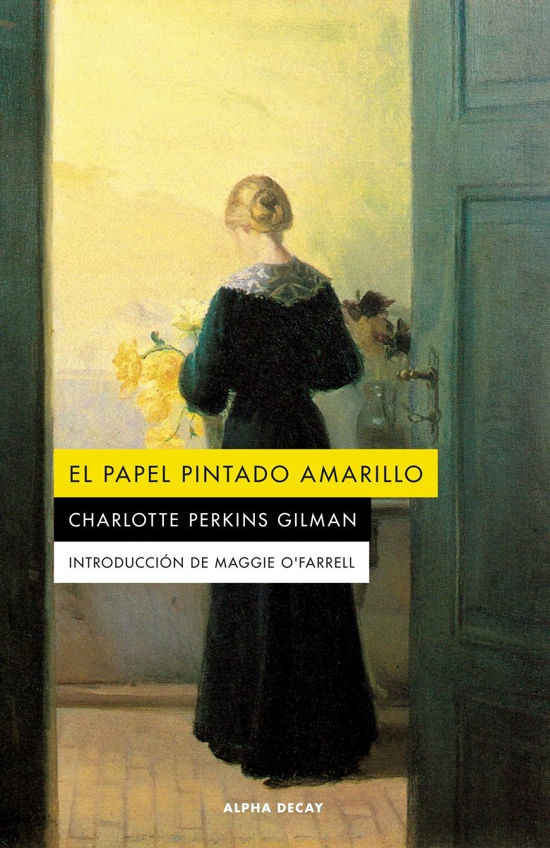 El papel pintado de amarillo